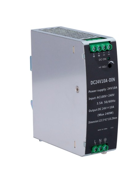Kaufen OEM DC24V10A-DIN Industrie-Netzteil – Effiziente maximale Ausgangsleistung von 240 W – Kontinuierliche Versorgung d