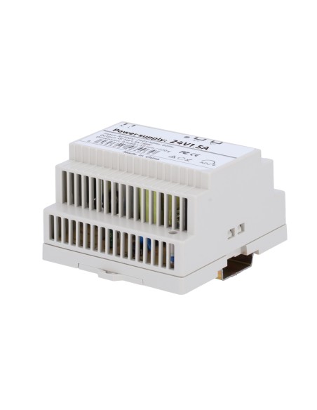Comprar OEM DC24V1A5-DIN-P Fuente de alimentación  - Salida DC 24 V 1.5 A / 36 W - Voltaje entrada AC 100V ~ 240V 50Hz-60Hz -  9