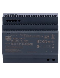 Comprar OEM DC48V3A-DIN Fuente de alimentación - Salida DC 48 V / 3.2 A / 150 W - 2 salidas - 105 (An) x 90 (Al) x 55 (Fo) mm -  2