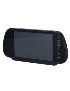 Comprar OEM DISPLAY7-MIRROR Monitor con formato retrovisor - Streamax compatible - Señal de video compuesto - 2 canales de video