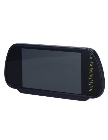Acheter OEM DISPLAY7-MIRROR Moniteur au format rétroviseur - compatible Streamax - Signal vidéo composite - 2 canaux vidéo