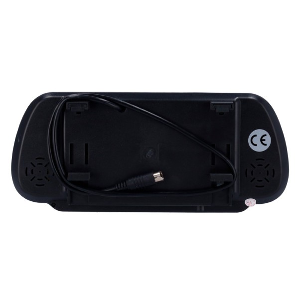 Comprar OEM DISPLAY7-MIRROR Monitor con formato retrovisor - Streamax compatible - Señal de video compuesto - 2 canales de video