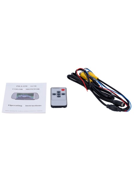 Acheter OEM DISPLAY7-MIRROR Moniteur au format rétroviseur - compatible Streamax - Signal vidéo composite - 2 canaux vidéo