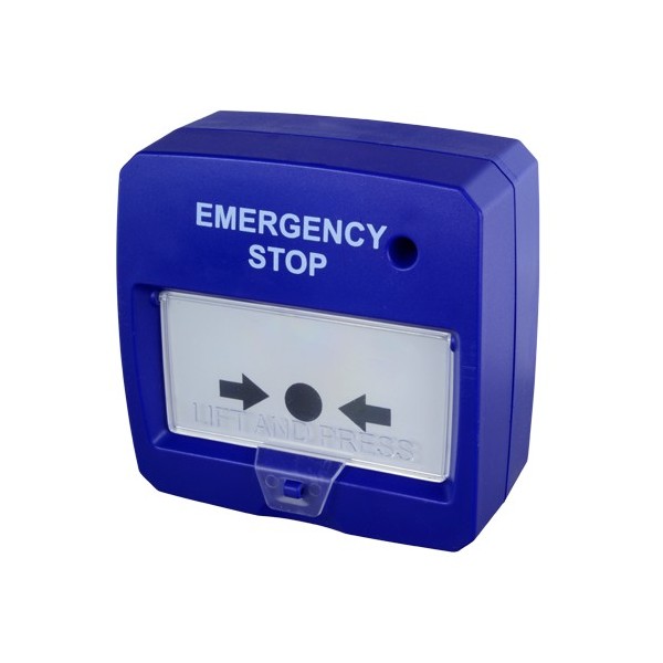 DMTech DMT-D9000-MCP-B Prensa relaxante - especial para o painel de extinção - Parada de emergência - instalação de superfície 