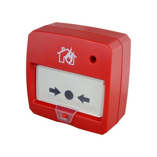 Comprar DMTECH DMT-D9000-MCP-R Pulsador convencional rearmable - Certificado EN54 - Indicador LED - Instalación en superficie - 