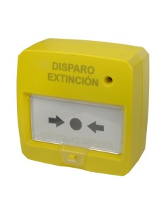 DMTech DMT-D9000-MCP-e Botão de Push Relaceble - Especial para Extinting Painel - Ativação Manual - Instalação de Superfície - R
