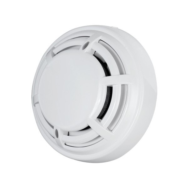 DMTech DMT-D9000-SR-V2 Detector óptico de incêndio convencional - EN54 Parte 7 Certificado - LED de alarme duplo para o seu visu