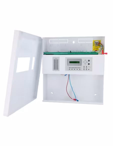 Acheter DMTECH DMT-FP9000-16 Centrale conventionnelle 16 zones avec écran LCD - 2 sorties de sirène - 2 sorties d’alarme et défa