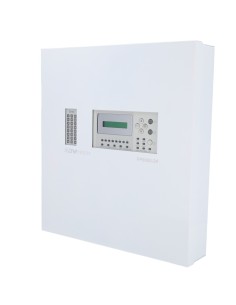 DMTech DMT-FP9000-24 Centro convencional de 24 zonas com tela LCD - 2 Saída de Sirene - 2 Saídas de Alarme e Falha e 10 S