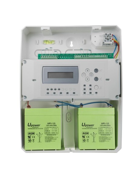 Acheter DMTECH DMT-FP9000-4 Centrale conventionnelle à 4 zones avec écran LCD - 2 sorties de sirène - 2 sorties d’alarme et de d