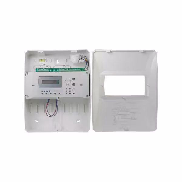 Kaufen DMTECH DMT-FP9000-4 konventionelle 4-Zonen-Zentrale mit LCD-Display – 2 Sirenenausgänge – 2 Alarm- und Störungsausgänge
