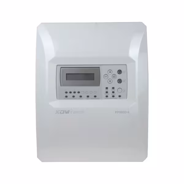 Kaufen DMTECH DMT-FP9000-4 konventionelle 4-Zonen-Zentrale mit LCD-Display – 2 Sirenenausgänge – 2 Alarm- und Störungsausgänge