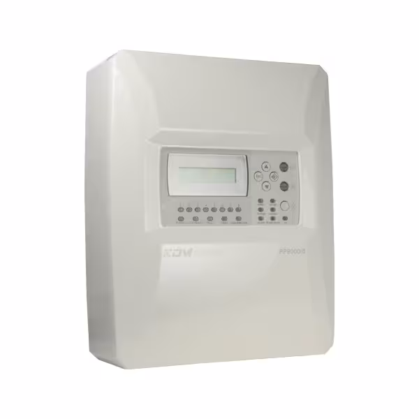 Acquistare DMTECH DMT-FP9000-8 Centrale convenzionale a 8 zone con display LCD - 2 uscite sirena - 2 uscite di allarme e guasto