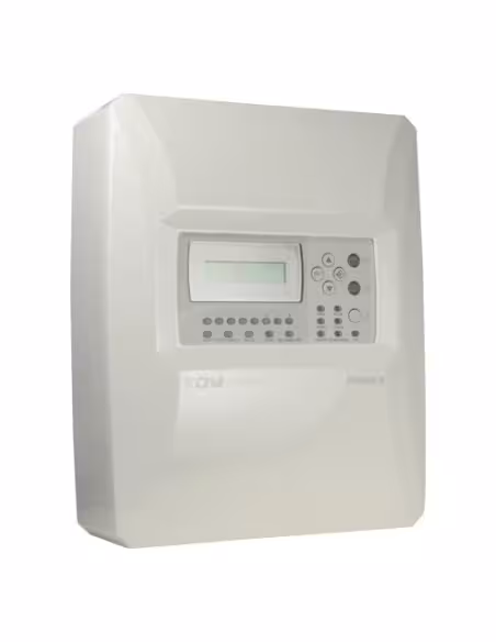 Acquistare DMTECH DMT-FP9000-8 Centrale convenzionale a 8 zone con display LCD - 2 uscite sirena - 2 uscite di allarme e guasto
