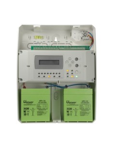 Comprar DMTECH DMT-FP9000-8 Central convencional de 8 zonas con pantalla LCD - 2 Salida de Sirena - 2 salidas de alarma y fallo  2