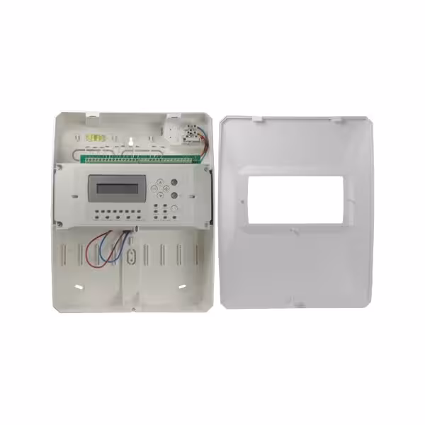Acquistare DMTECH DMT-FP9000-8 Centrale convenzionale a 8 zone con display LCD - 2 uscite sirena - 2 uscite di allarme e guasto