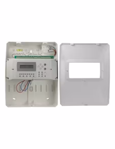 Acquistare DMTECH DMT-FP9000-8 Centrale convenzionale a 8 zone con display LCD - 2 uscite sirena - 2 uscite di allarme e guasto