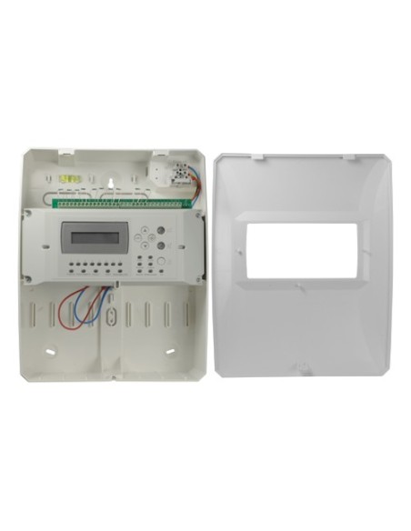 Kaufen Sie DMTECH DMT-FP9000-8 konventionelle 8-Zonen-Zentrale mit LCD-Display – 2 Sirenenausgänge – 2 Ausgänge für Alarm und St