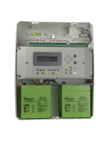 DMTech DMT-FP9000E Detecção Central e Extinção Convencional - 2 linhas de extinção e 1 zona de detecção convencional - 2 