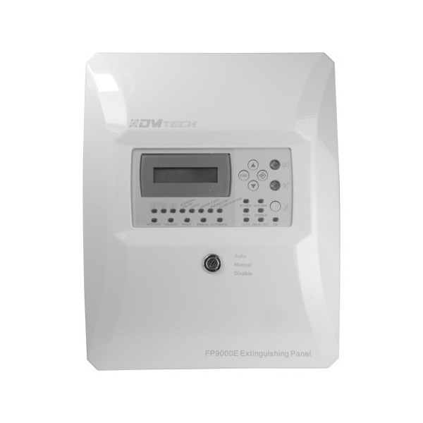 Acquistare DMTECH DMT-FP9000E Centrale di rilevazione ed estinzione convenzionale - 2 linee di estinzione e 1 zona convenzionale