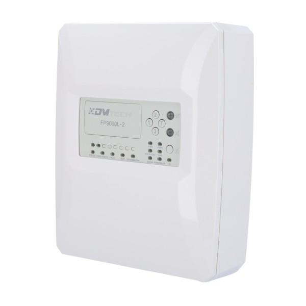 Kaufen DMTECH DMT-FP9000L-2 konventionelle Zentrale mit 2 Zonen – 2 Sirenenausgänge – 2 Alarm- und Störungsausgänge sowie 2 Ausg
