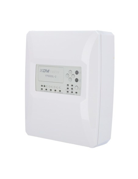 Kaufen DMTECH DMT-FP9000L-2 konventionelle Zentrale mit 2 Zonen – 2 Sirenenausgänge – 2 Alarm- und Störungsausgänge sowie 2 Ausg