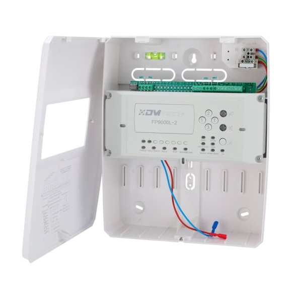 Kaufen DMTECH DMT-FP9000L-2 konventionelle Zentrale mit 2 Zonen – 2 Sirenenausgänge – 2 Alarm- und Störungsausgänge sowie 2 Ausg