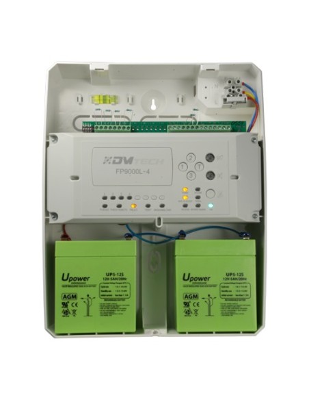 Comprar DMTECH DMT-FP9000L-4 Central convencional de 4 zonas - 2 Salida de Sirena - 2 salidas de alarma y fallo y 2 salidas de r