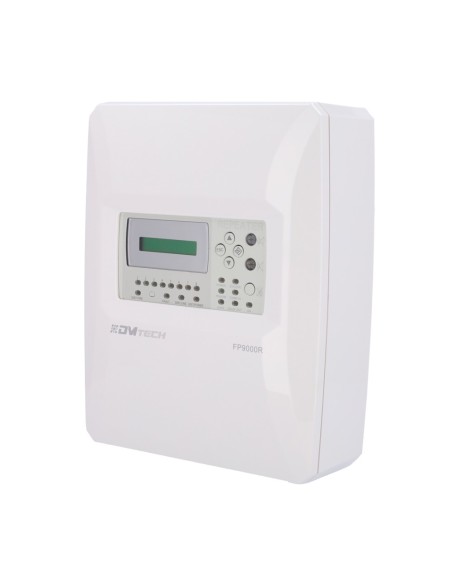 DMTech DMT-FP9000R DMTech Control Repetidor - 2 Saída de Sirene - 2 Saídas de Alarme e Falha e 2 Saídas de Relay Configurar