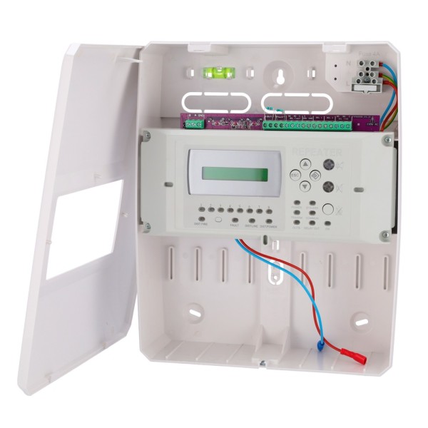 DMTech DMT-FP9000R DMTech Control Repetidor - 2 Saída de Sirene - 2 Saídas de Alarme e Falha e 2 Saídas de Relay Configurar
