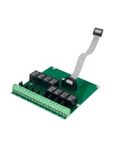 DMTech DMT-M9000R-8 Módulo de Relé Convencional DMTech - 8 Saídas de Relay - até 3A / 125VAC ou 3A / 30VDC - alimentado da CE