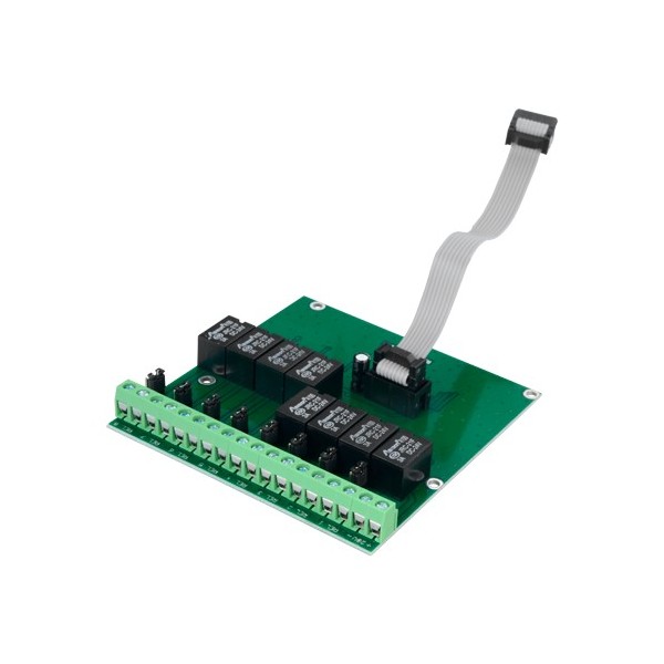 Comprar DMTECH DMT-M9000R-8 Konventionelles Relaismodul DMTECH - 8 Relaisausgänge - Bis zu 3A/125VAC oder 3A/30VDC - Gespeist vo