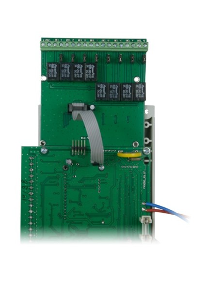 Acheter DMTECH DMT-M9000R-8 Module de relais conventionnel DMTECH - 8 sorties de relais - Jusqu’à 3A/125VAC ou 3A/30VDC - Alimen