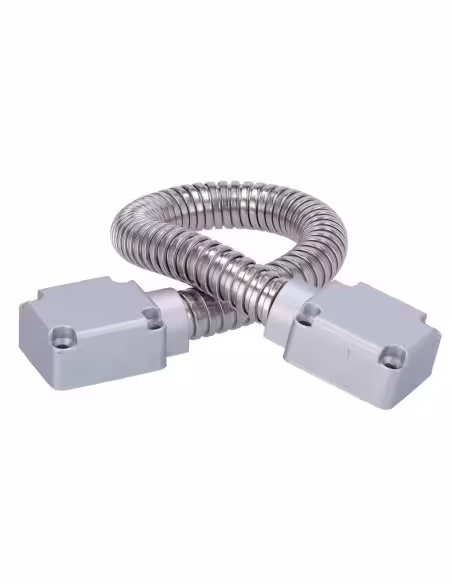 Kaufen SIB DOORLOOP-16-METAL Türkabeldurchführung – Flexibles Rohr mit 16 mm Durchmesser – Metallmaterial – Schützt Kabel