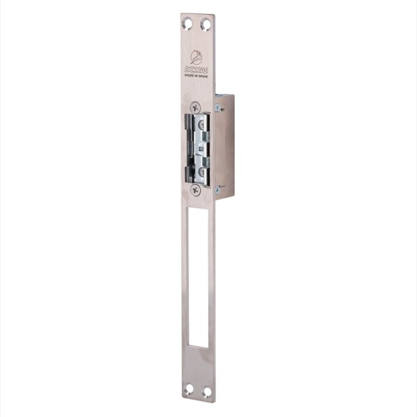 Comprar DORCAS DR-99ABF-TOP/YMX Abrepuertas eléctrico inoxidable Dorcas - Plug&amp;Play instalación sin corte del marco - Pestil