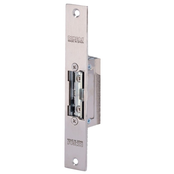 Comprar DORCAS DR-99NF-512-TOP/YSX Abrepuertas eléctrico inoxidable Dorcas - Para puerta sencilla | Pestillo radial regulable - 