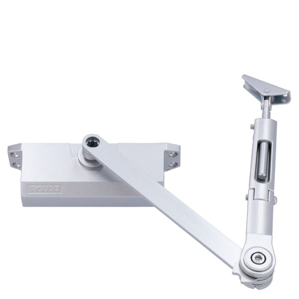 Acquistare DORCAS DR-D-22207 Chiudiporta a braccio articolato - Installazione a superficie e reversibile - Apertura con forza ri