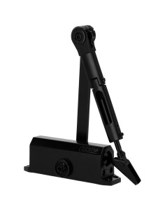 Dorcas DR-D-22207 / B Porta articulada de braço mais perto - Instalação de superfície e reversível - abertura com força reduzida