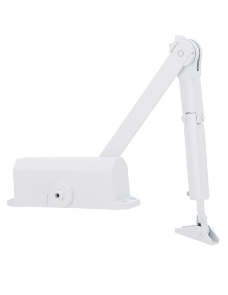 Acquista DORCAS DR-D-22207/W Chiudiporta a braccio articolato - Installazione a superficie e reversibile - Apertura con forza ri