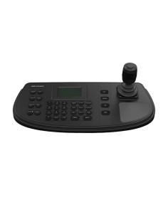 Hikvision DS-1200KI (b) Hikvision IP Keyboard - Double Interface: Direct ou Rede - Tela LCD 128x64 - Rede por IP com conector RJ