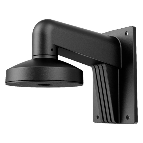 Suporte de parede Hikvision DS-1273ZJ-130-TRL (preto) - Adequado para cúpula - Adequado para uso externo - Pino de cabo - NEG