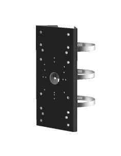 Hikvision DS-1275ZJ-SUS-Black Mast / Supte - para câmeras de bala - Diâmetro de gama 67 ~ 127 mm - Adequado para uso em 