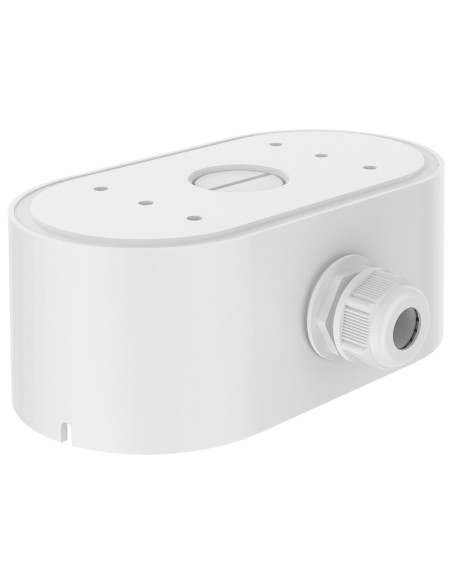 Comprar HIKVISION DS-1280ZJ-DE7 Caja de conexiones - Apta para cámara con lente dual - Aleación de aluminio - Color blanco - Pas