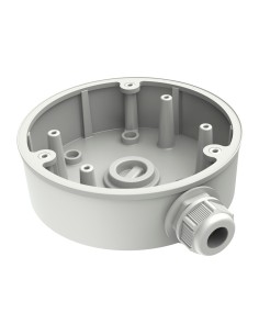 Caixa de conexão Hikvision DS-1280ZJ-PT6 - para câmeras de cúpula - uso externo - Teto ou instalação de parede - PIN