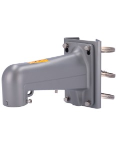 Comprar HIKVISION DS-1602ZJ-POLE-P Soporte de poste - Para domos motorizadas - Apto para uso en exterior - Color gris platino - 