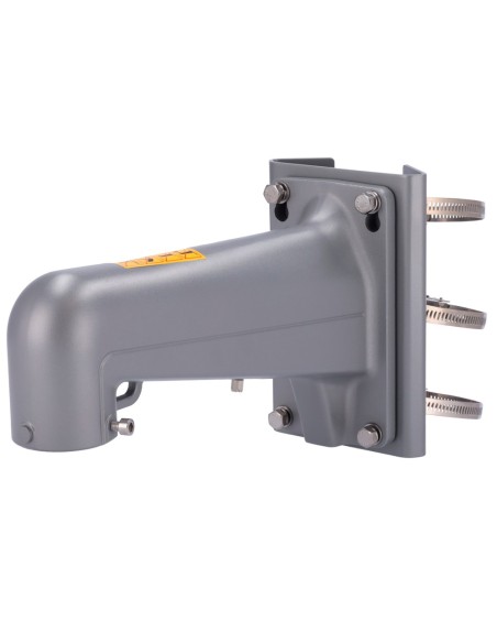 Comprar HIKVISION DS-1602ZJ-POLE-P Soporte de poste - Para domos motorizadas - Apto para uso en exterior - Color gris platino - 