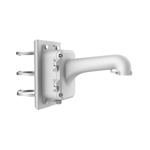 Hikvision DS-1604ZJ-Box-Pole Post Support - Caixa de conexão - Adequado para uso externo - Adequado para instalação pós 