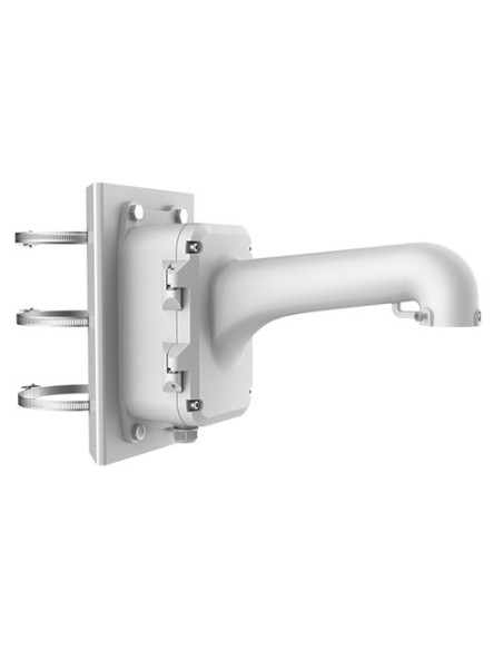 Hikvision DS-1604ZJ-Box-Pole Post Support - Caixa de conexão - Adequado para uso externo - Adequado para instalação pós 