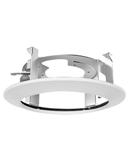 Suporte de câmera Hikvision DS-1671ZJ-SD11 para montagem no teto - para câmeras de cúpula - usando insido - cor branca - liga