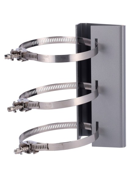 Hikvision DS-1673ZJ-P-e mastro mastro / suportes - para câmeras panorâmicas e cúpula de velocidade - Diâmetro de gama 67 ~ 127 m